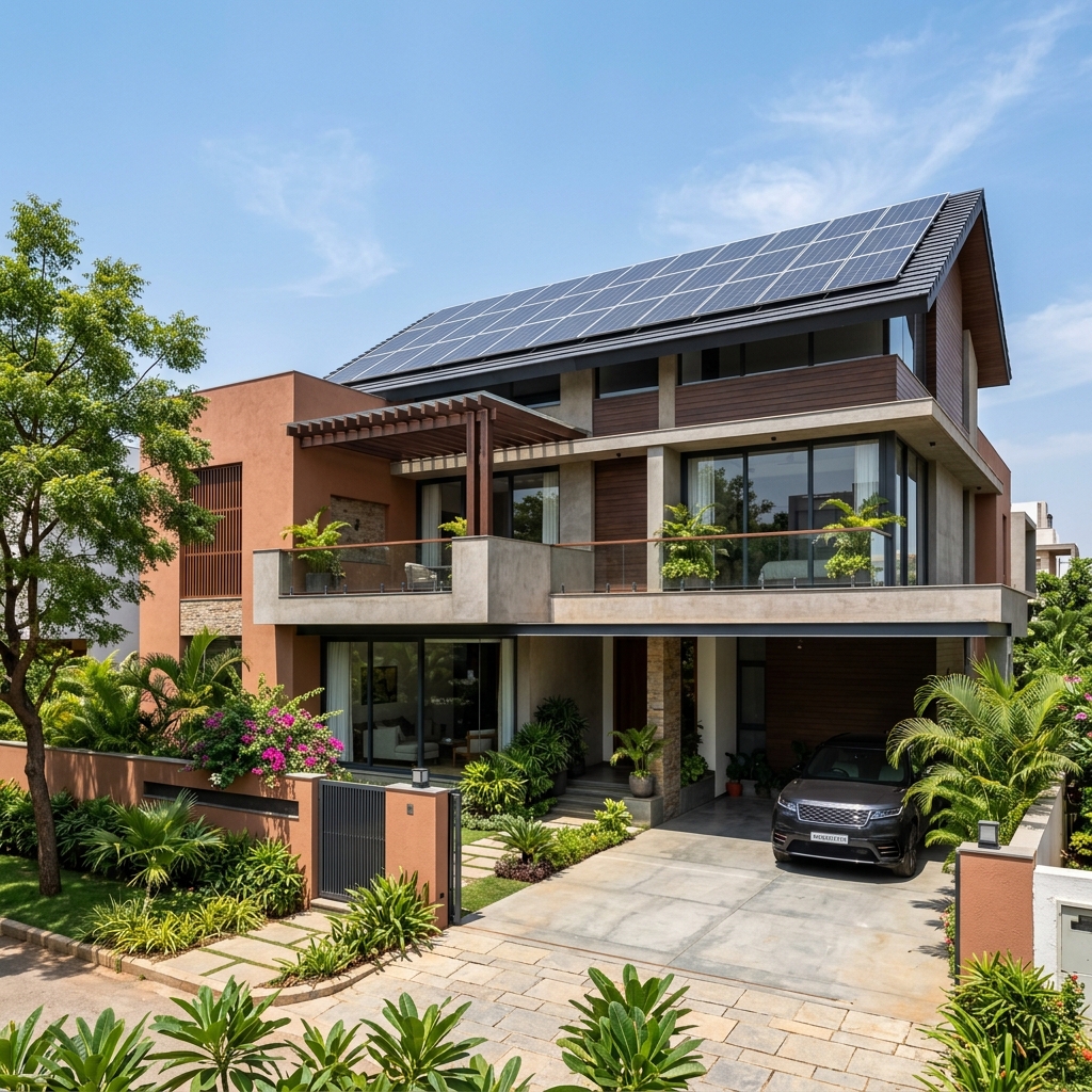 Residential solar installation